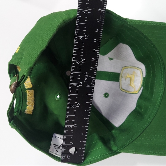 John Deere Owners Edition Adjustable Strap Back Baseball Ball Cap - Picture 11 of 15